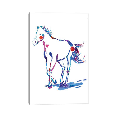 «Pony Horse» par Jo Lynch - impression d'art graphique