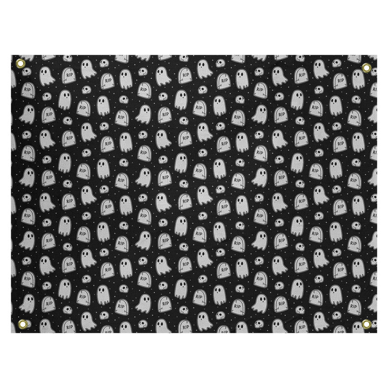 Tapisserie ghost par katelyn elizabeth Kitterman, H 27,5 po x l 37,5 po, Intérieur