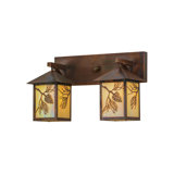 Rustic Lodge 2 - Light Vanity Light