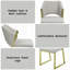 Chaise d'appoint Galdesa (lot de 2)