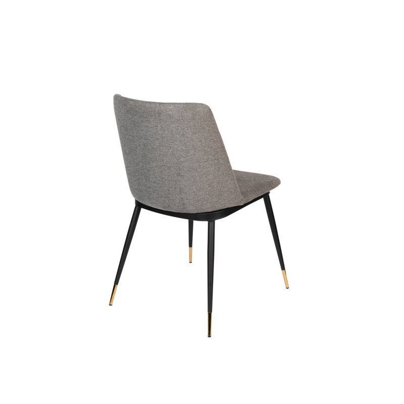 Lionel Upholstered Dining Chair, Gray