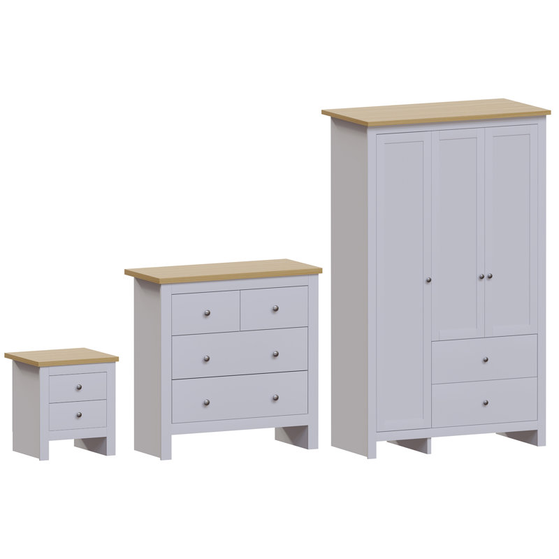 Mentone Piece Bedroom Set, White