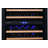 EdgeStar Triple Zone 23.44'' 131 Bottle Wine Refrigerator with Reversible Door