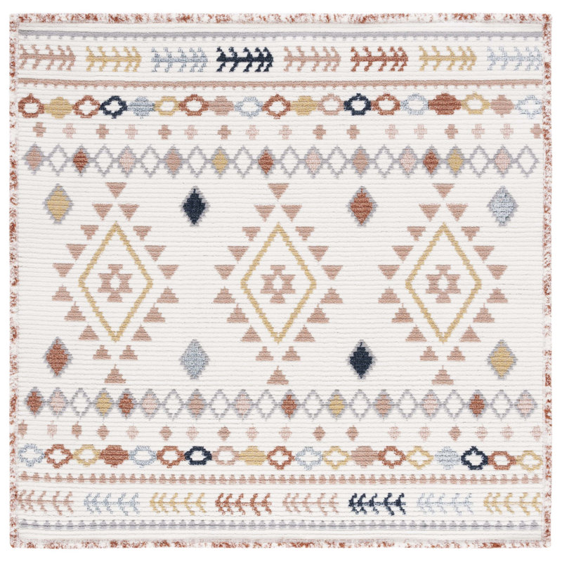 Tapis performance Alvida Southwestern, Carré 6 pi 7 po
