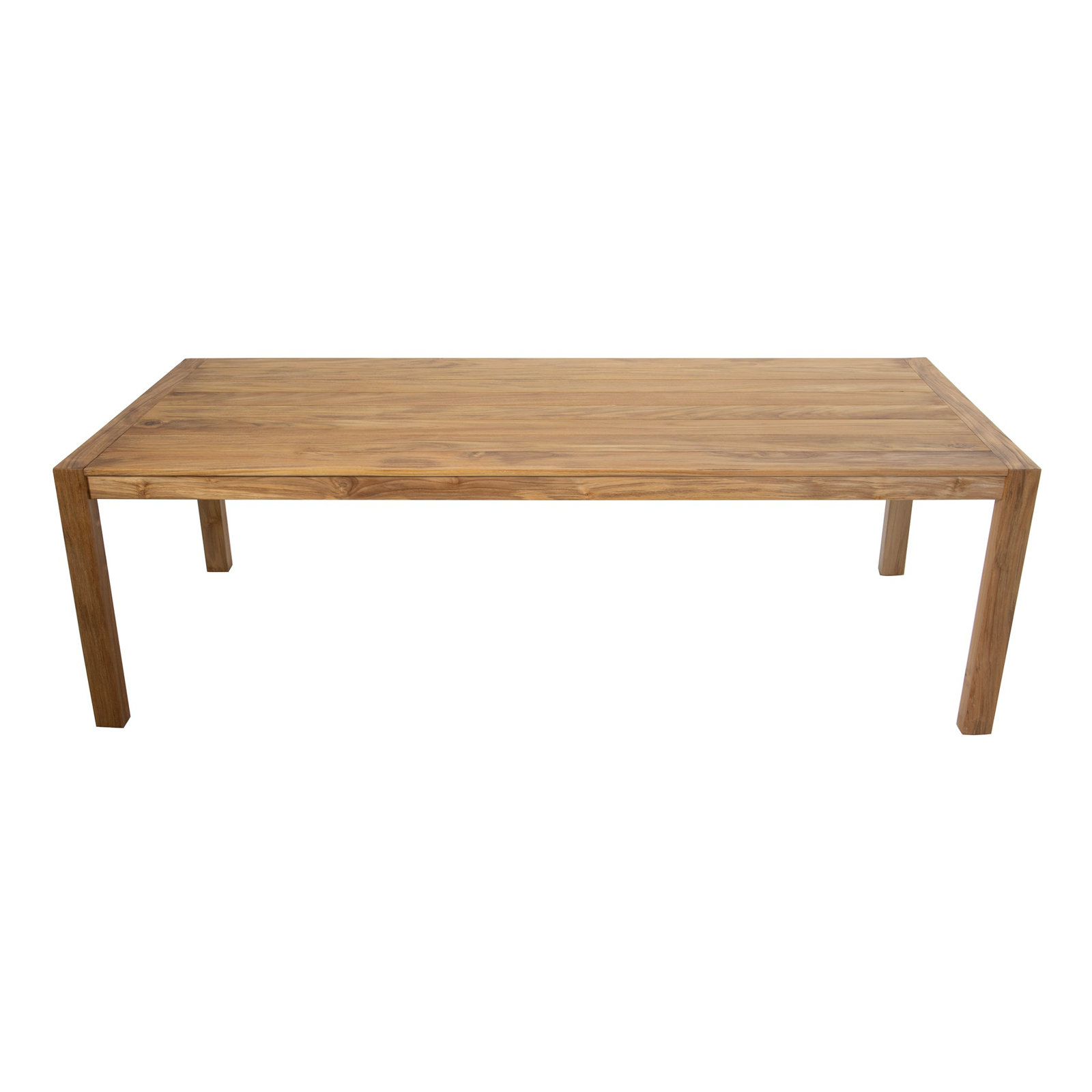 Uvita Teak Outdoor Dining Table, 38" W x 95" L x 29" H