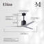 Eliza Outdoor Downrod Ceiling Fan-209975077-216976760