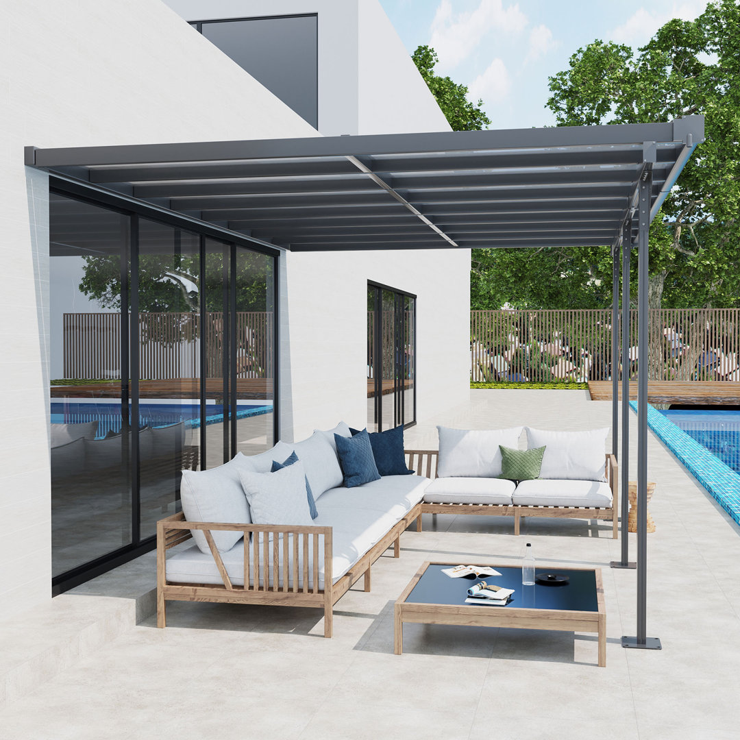 Scarlotta 4.35 x 3M Aluminium BBQ Gazebo