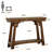 2-Tier Hall Table,Entryway Table,Console Table