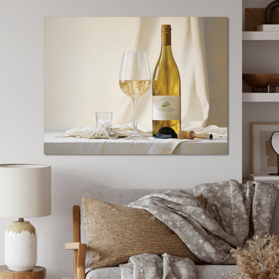 Chardonnays Charm sur toile
