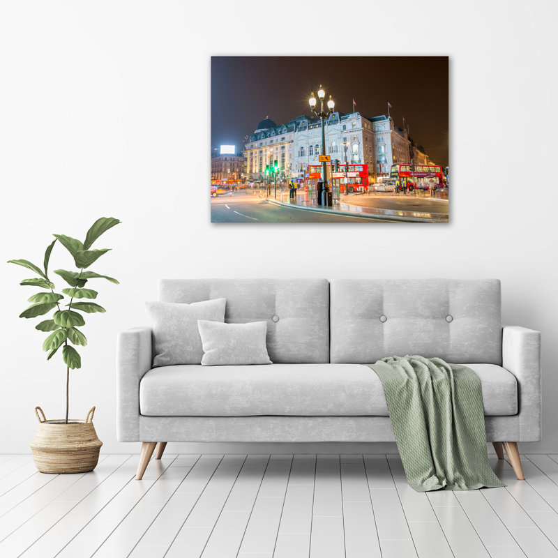 London By Night - Wrapped Canvas Print