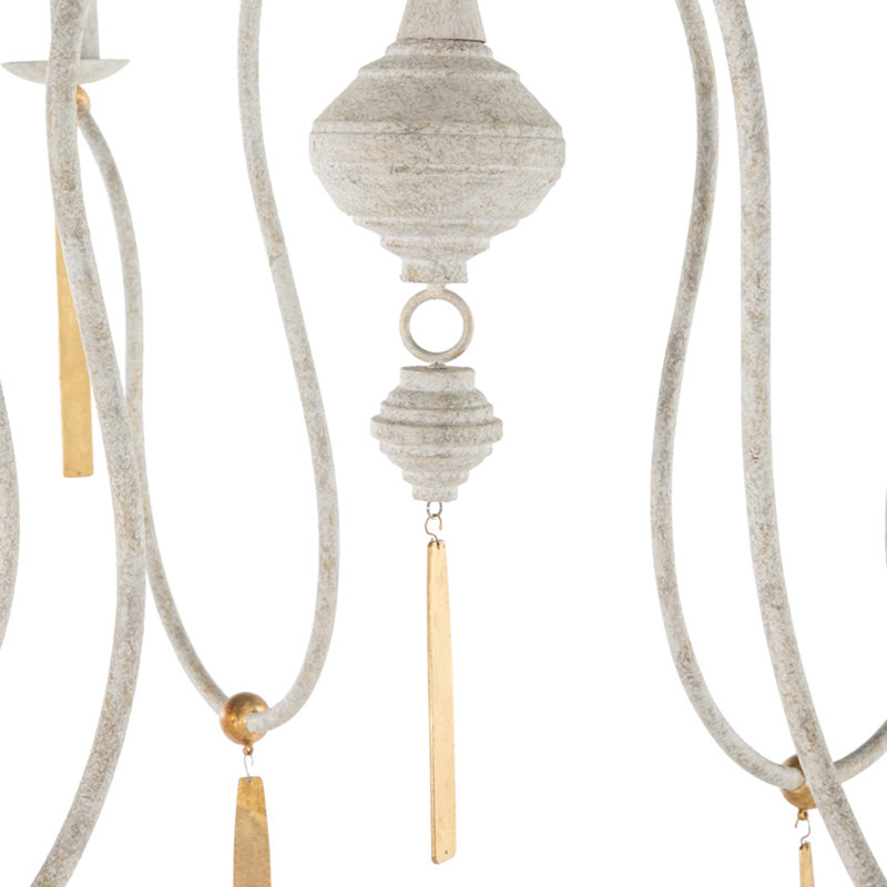 Tracy 6 - Light Candle Style Chandelier