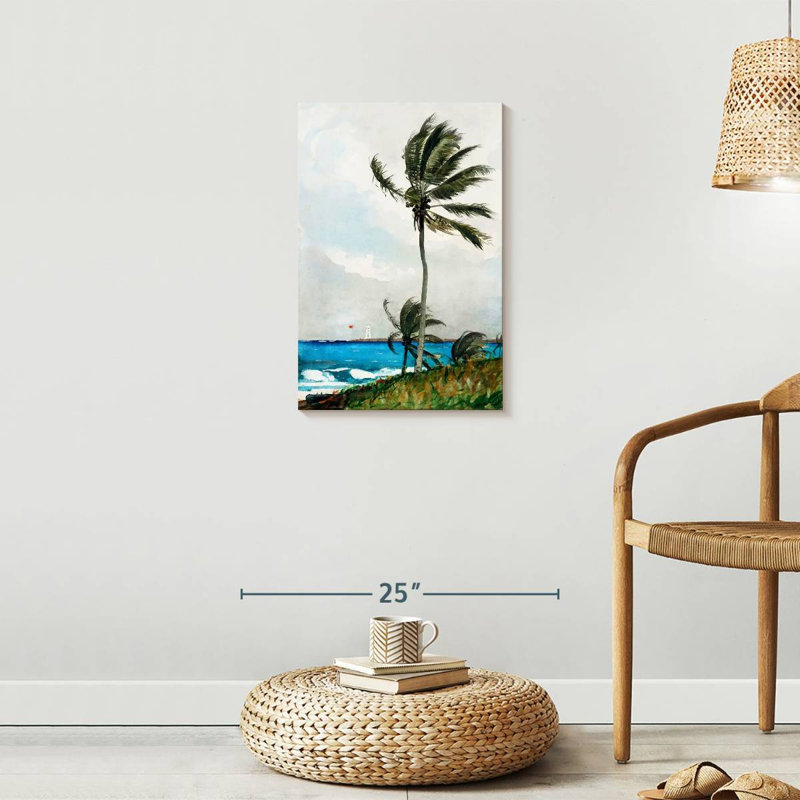 Palmier Nassau, 1898, 24" H x 16" W