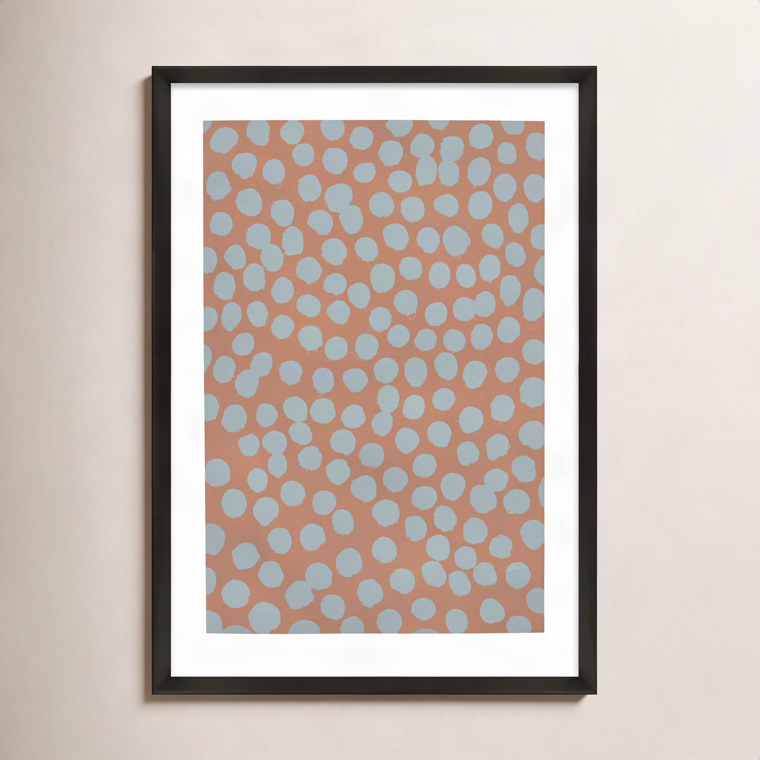 Terra Cotta by Michela Sorrentino, Black, 25" H x 17.5" W x 1.25" D