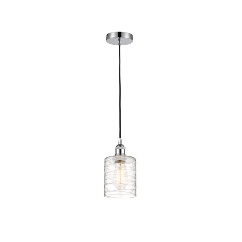 Karon 1 - Light Single Pendant, Polished Chrome