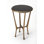 Flavio Metal & Stone Side Table