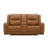 Lark Manor™ Cynita Leather Power Dual Recling Loveseat with Console, Chesapeake Blue-133434449