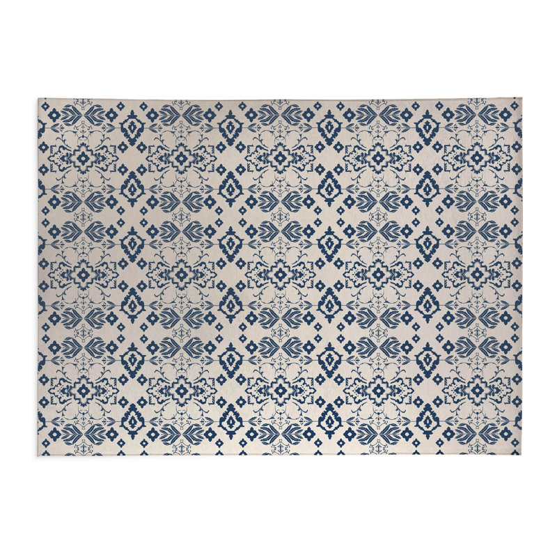 Tapis d'intérieur antidérapant Block, Rectangle 5 pi x 7 pi
