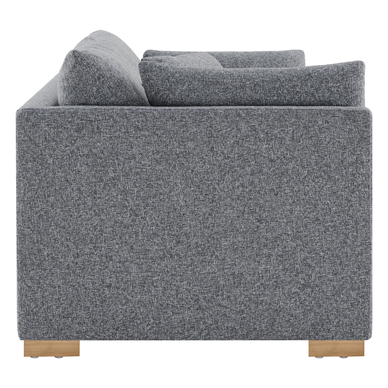 Milani 86.2" Upholstered Sofa, Nathan Gray