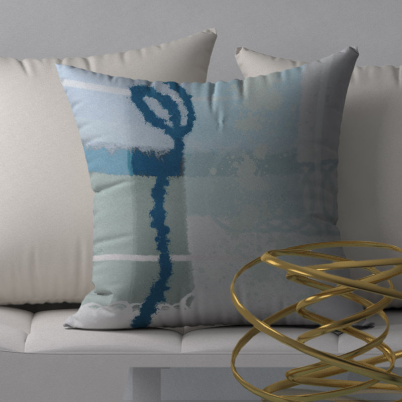 Housse de coussin décorative carrée et insert flair Proud, 18" x 18"