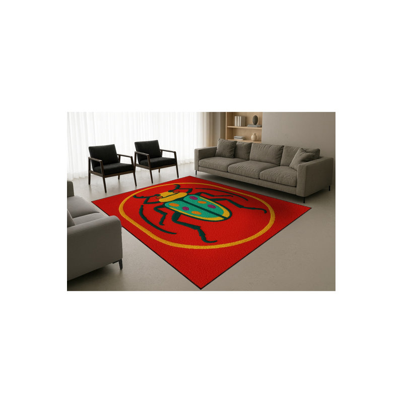 Tapis tissé à la main Mosso, 3'3" x 9'10"