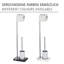 Noble Freestanding Toilet Roll and Brush Holder-11272600