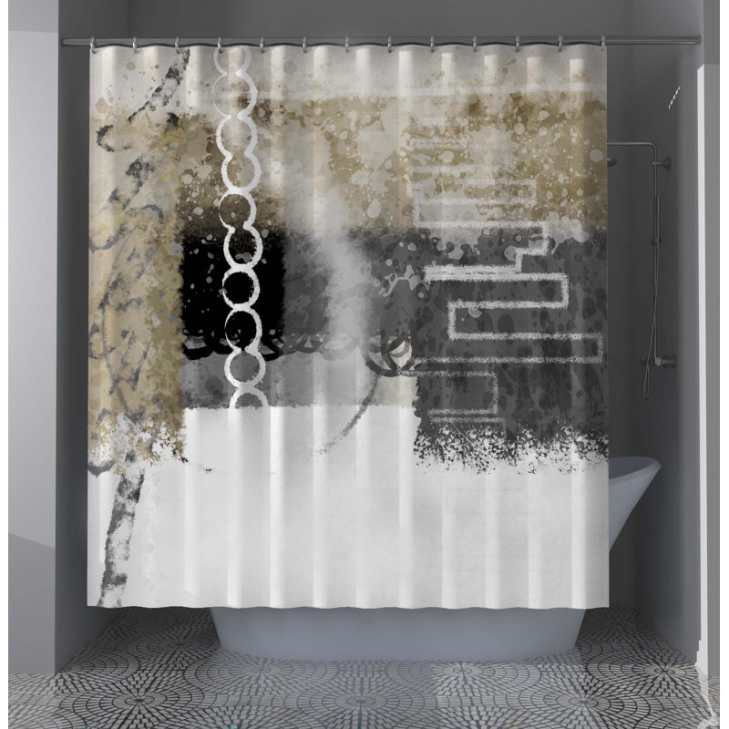Perfect Natural Designer Shower Curtain