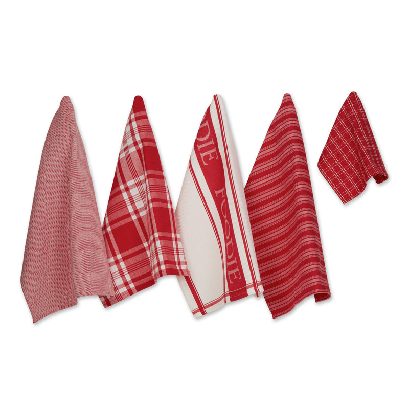 ASSET ENSEMBLE ASSIETTES DE BAIN ET ASSORTIR BLEU ANGLAIS / 5, Rouge