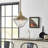 Gaffney 1 - Light Antique Brass Single Pendant