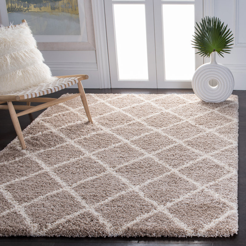 Hudson Shag Performance Geometric Rug, Rectangle 8' x 10'