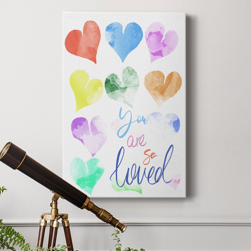 " You Are So Loved " Painting Print, 12" H x 8" W x 1" D