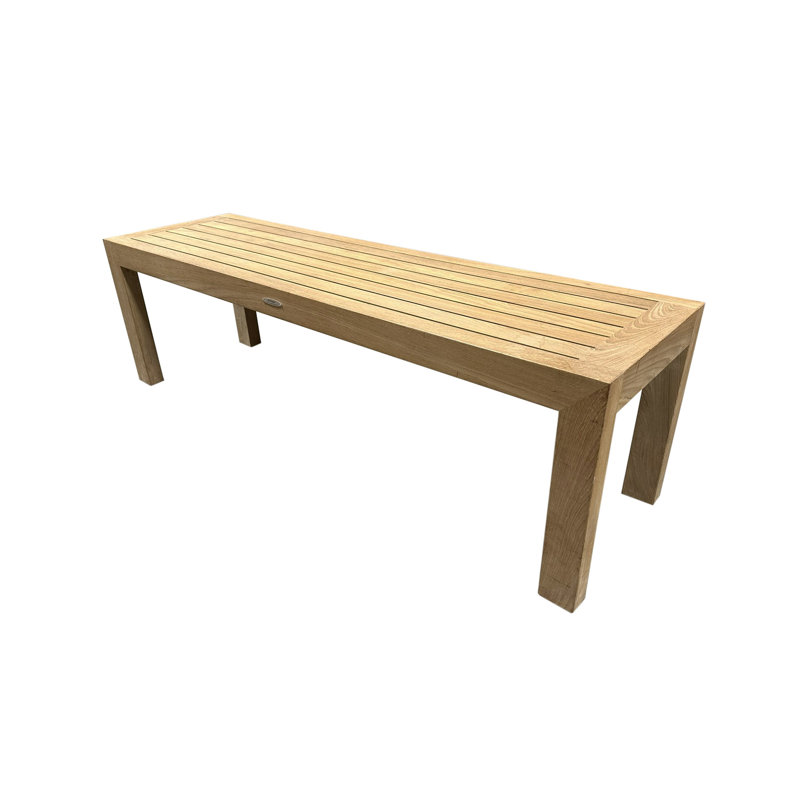 Banc d'extérieur en teck Jassim