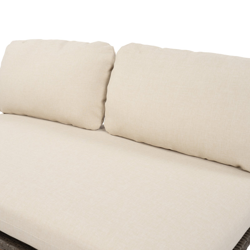 Brisa 51.97 " W Straight Patio Sofa with Cushions
