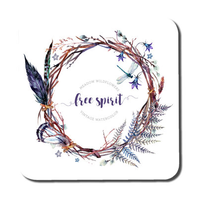 Square 6 Piece Coaster Set