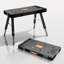 Table de travail pliable 3-en-1 Power Strip de 992 lb, réglables et table de travail 37 po