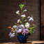 Ornements de fleurs simulées