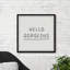 « Hello gorgeous V »-impression d’art textuel sur papier encadrée-1589958366