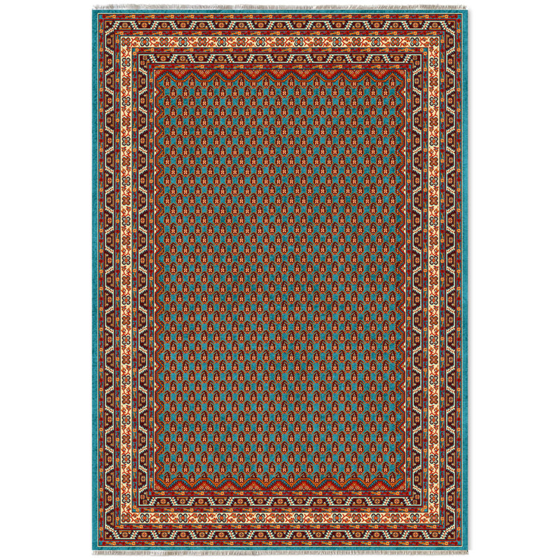 Tapis Zelphia, Rectangle 2 pi 8 po x 5 pi