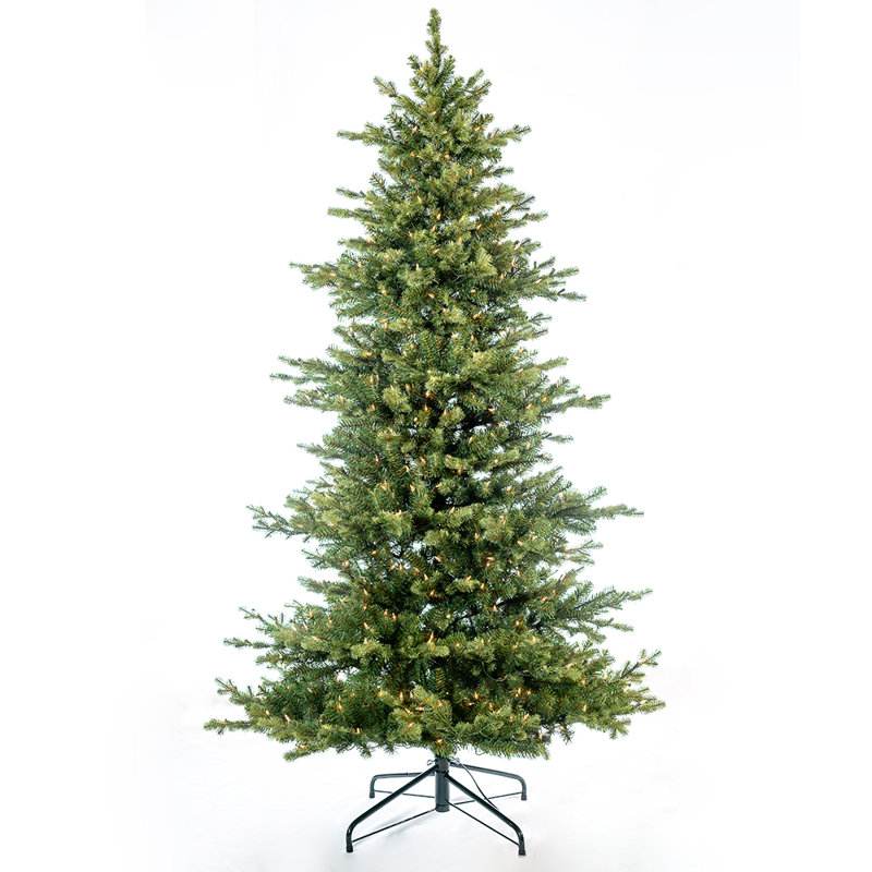 Charleston 90' H Lighted Artificial Fir Christmas Tree