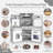 Preschool Kitchen Set, Corner Wooden Pretend Toddler Kitchen Toys Playset-89131461