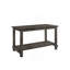 Martha II Weathered Grey Finish 7 Pcs Counter Height Dining Room Set