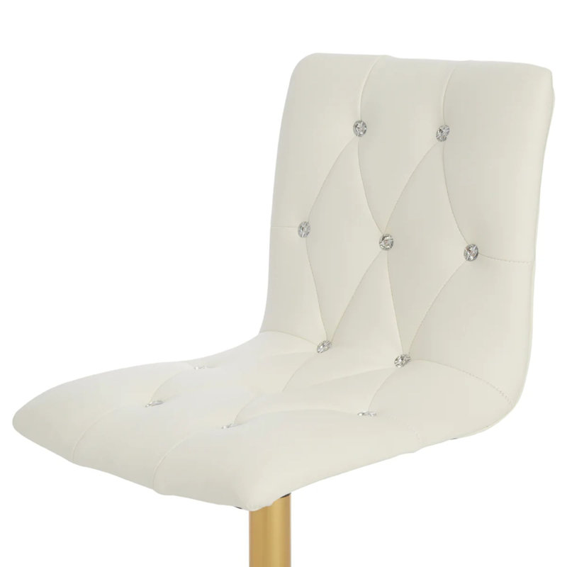 Fauteuil de salle de bain Evelyn Diamond, Blanc