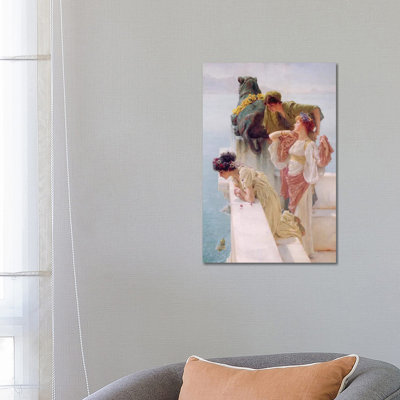 A Coign Of Vantage, 1895 by Sir Lawrence Alma-Tadema - Wrapped Canvas Gallery-Wrapped Canvas Giclée