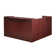Nahlen Reception Desk with Double Pedestal File Cabinet