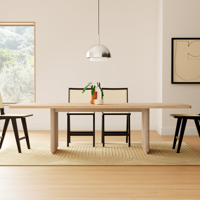 Mille 104" Dining Table, Oak