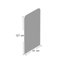 Jiminez Metal Flat Wall Mirror