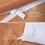 Ensemble de literie pour grand lit à housse de couette Orange brûlé - Doux brossé pour enfants et adultes (ensemble de 3)-109724469-109724487