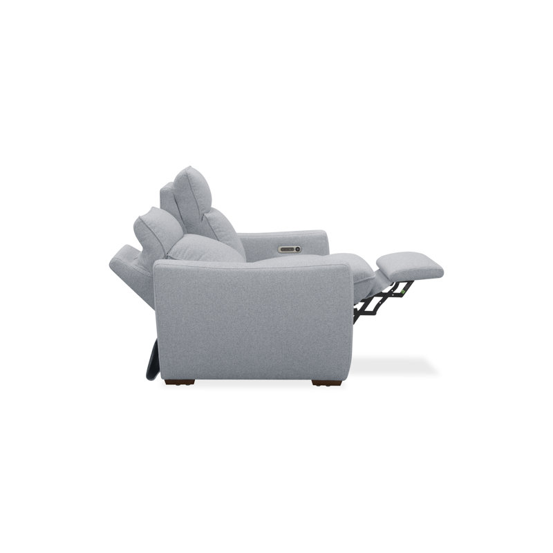 Kaia Power Reclining Loveseat With Power Headrests & Lumbar, Stonewash Blue