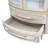 St. Charles Display Cabinet with LED Lighting - Dove Gray
