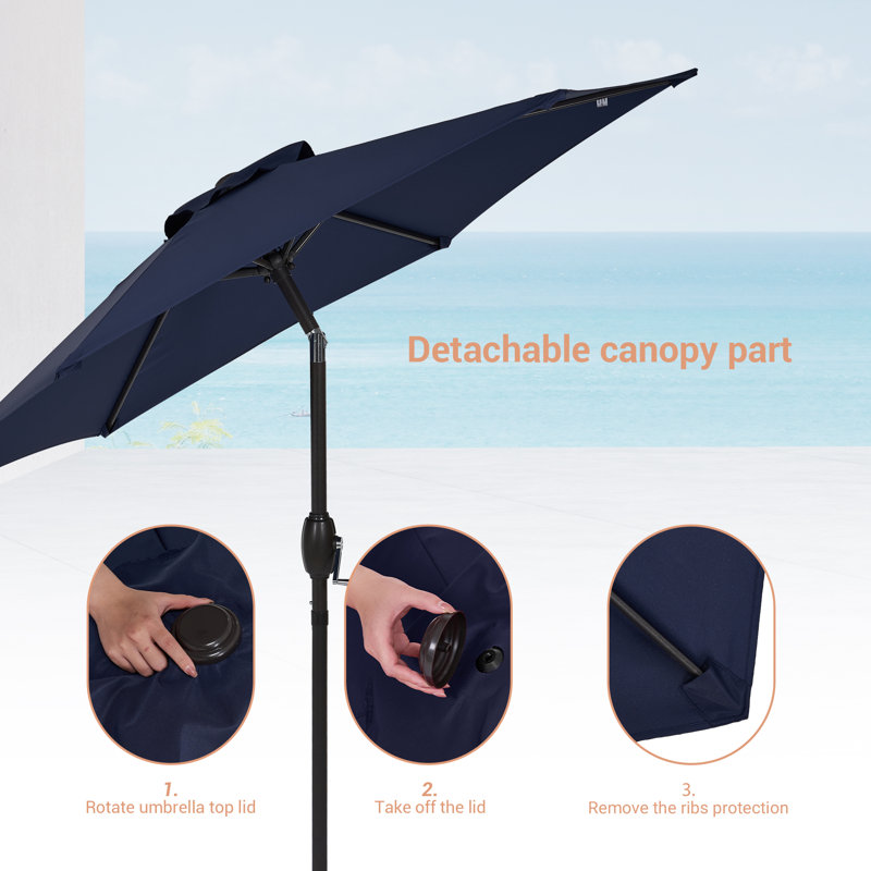 Parasol 90 po Doreon, Bleu marine