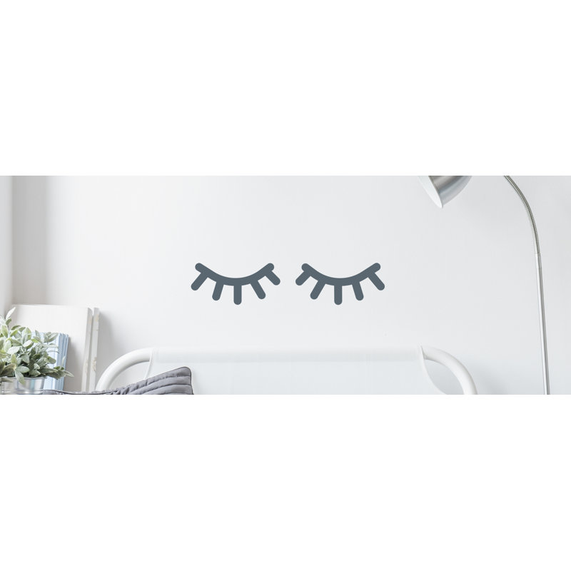 Abstract Non-Wall Damaging Wall Decal, Grey